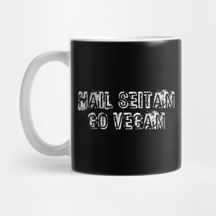 Hail Seitan, Go Vegan, Funny Vegan Gifts, Vegan Christmas, Gifts, 2023, 2024 Mug